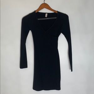 Bodysuit wrap dress from American Apparel